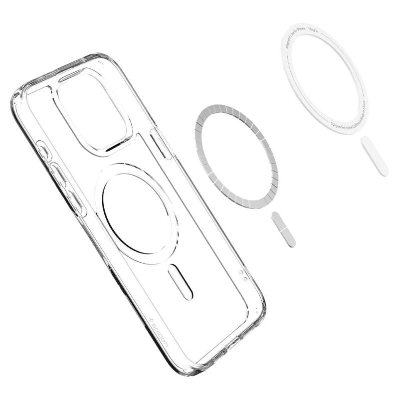 Spigen® Ultra Hybrid™ MagFit ACS06715 Case (iPhone 15 Pro) white