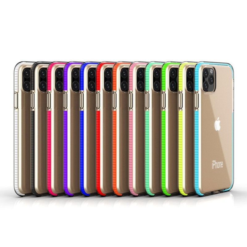 Spring Gel Case Back Cover (iPhone 11 Pro Max) light-pink