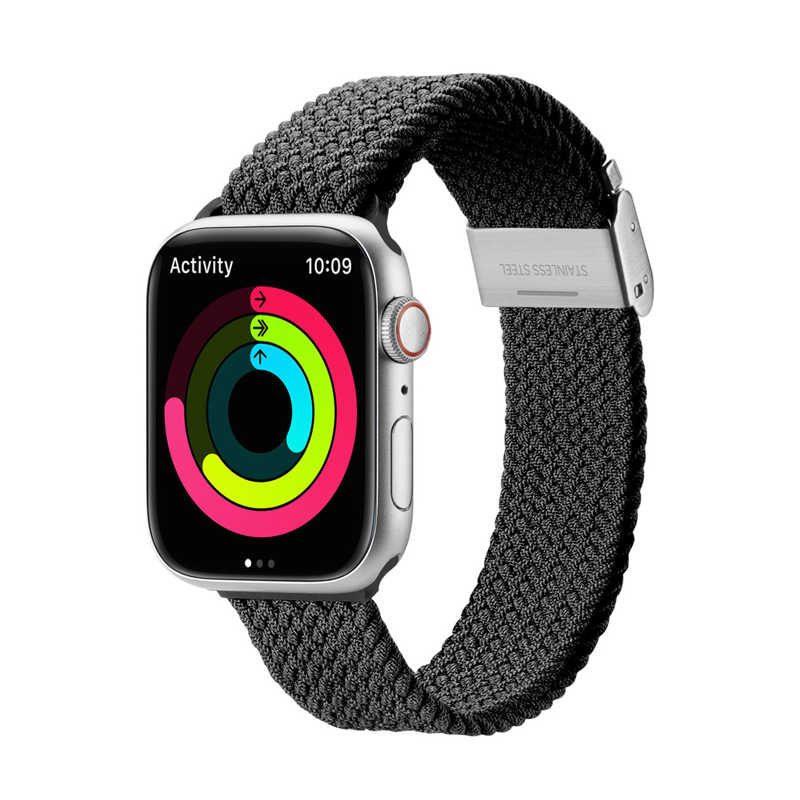 Dux Ducis Mixture II Braided Band Bracelet (Apple Watch All Models) (42/44/45/49mm) black