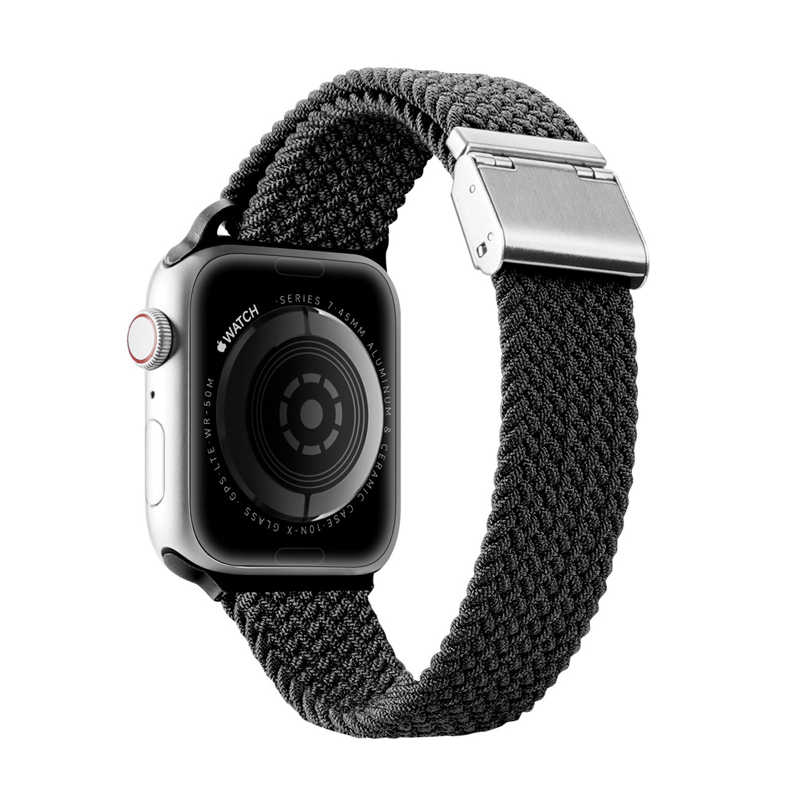 Dux Ducis Mixture II Braided Band Bracelet (Apple Watch All Models) (42/44/45/49mm) black