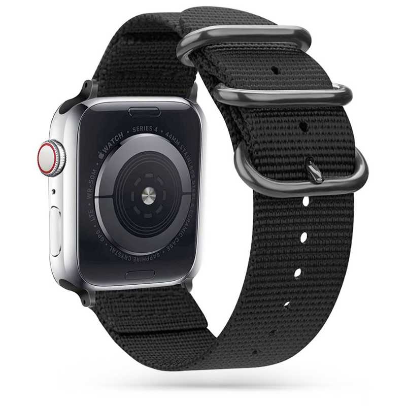 Tech-Protect Scout Λουράκι Υφασμάτινο (Apple Watch All Models) (42/44/45/49mm) black