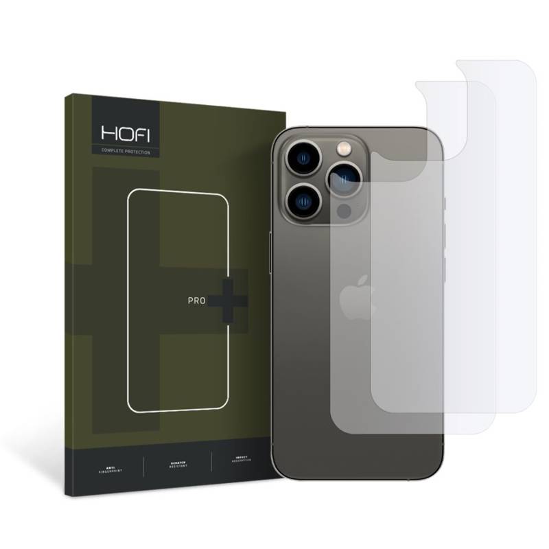 Hofi Hydroflex Pro+ Rear Protector 2-Pack (iPhone 14 Pro) clear