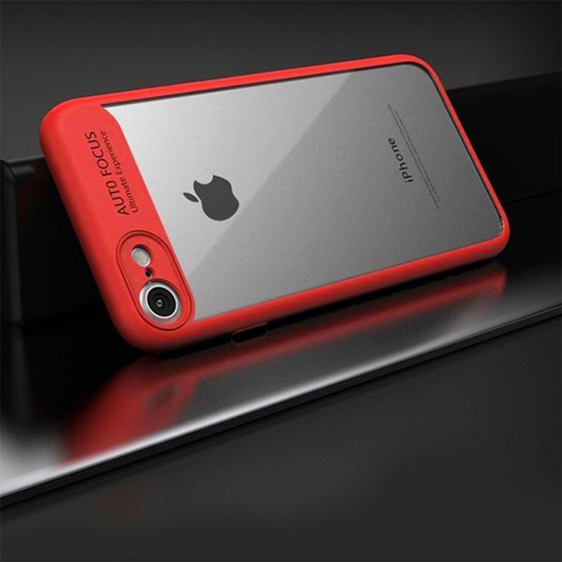iPaky Focus Series Back Cover (iPhone SE 2 / 8 / 7) red