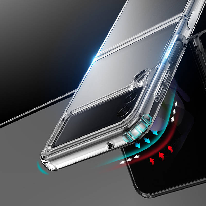 DUX DUCIS Clin Magnetic Case (Samsung Galaxy Z Flip 4) clear