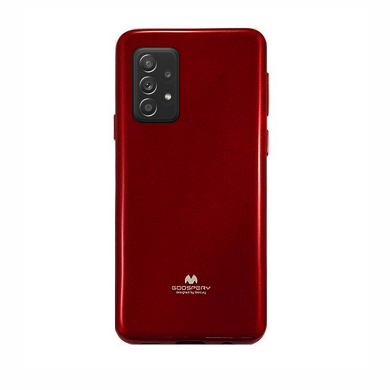 Goospery Jelly Case Back Cover (Samsung Galaxy A53 5G) red