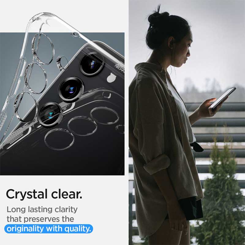 Spigen® Liquid Crystal™ ACS05662 Case (Samsung Galaxy S23 Plus) crystal clear