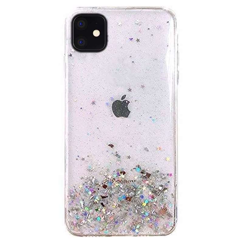 Wozinsky Star Glitter Shining Armor Back Cover (iPhone 12 Mini) clear