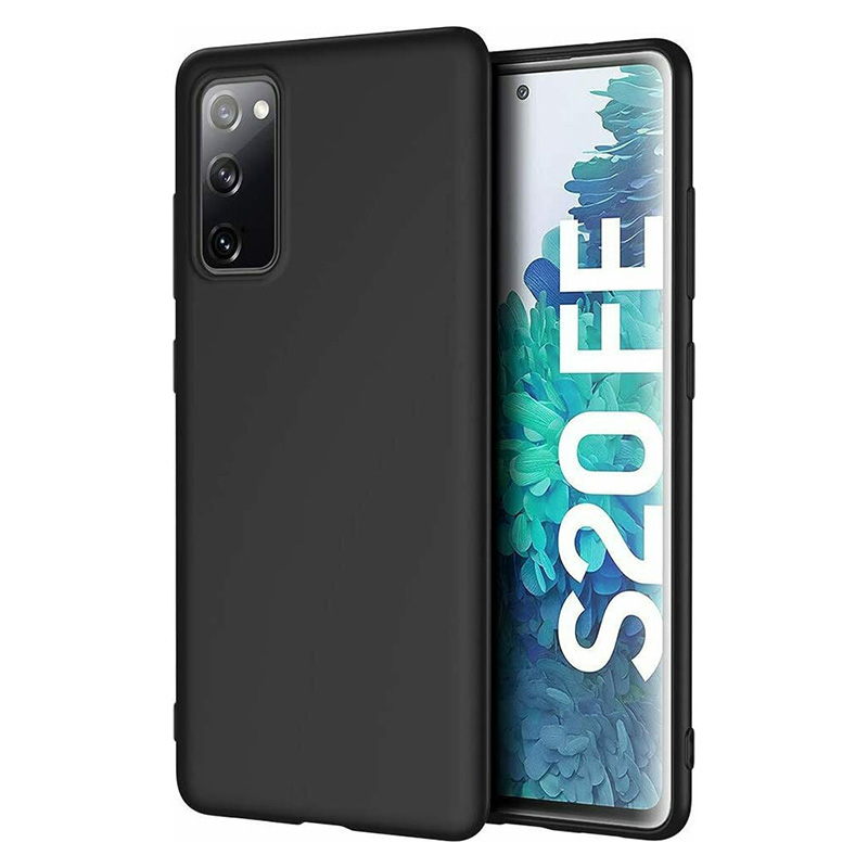 Soft Matt Case Back Cover (Samsung Galaxy S20 FE) black