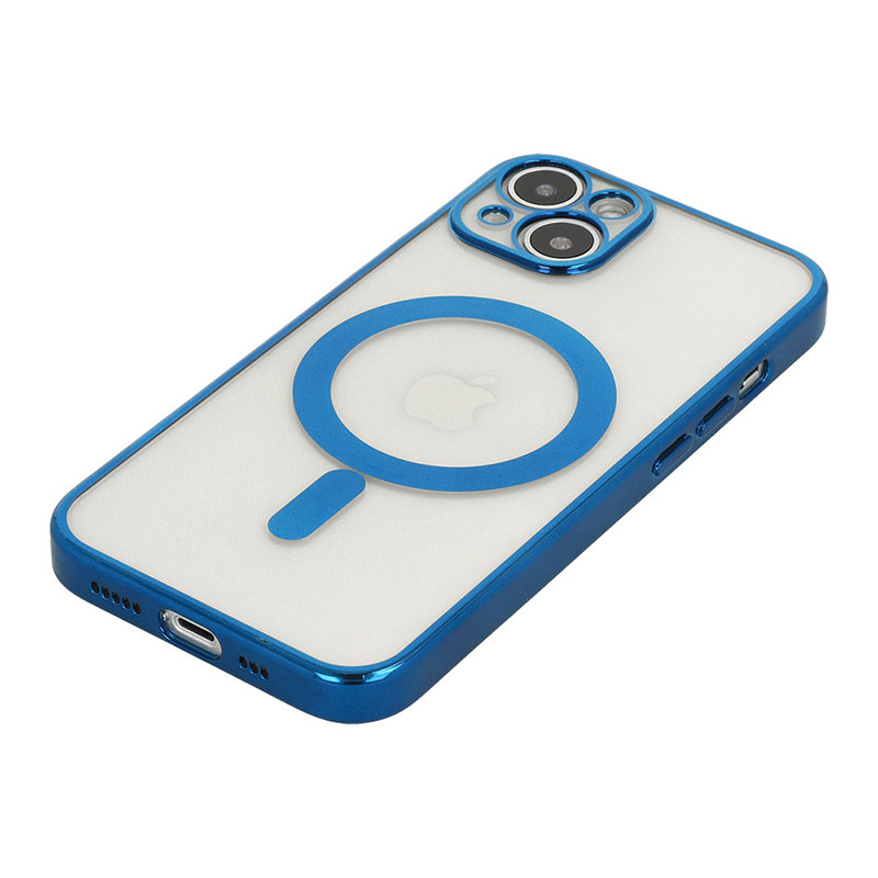 Magsafe Luxury Case Back Cover (iPhone 12 Pro) blue