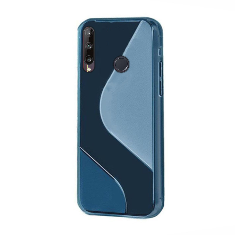 S-Case Back Cover (Huawei P40 Lite E) blue