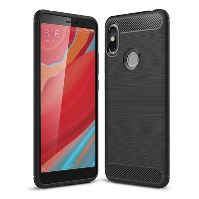 Carbon Case Back Cover (Xiaomi Redmi S2) black