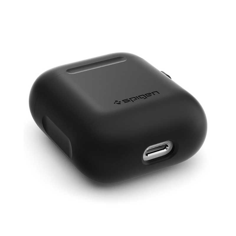 Spigen® Silicone SGP Case (Apple AirPods 1 / 2) black