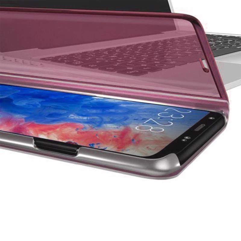Clear View Case Book Cover (Huawei P30 Pro) rose gold