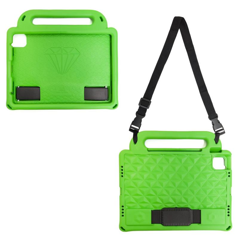 Diamond Tablet Armored Case με Υποδοχή Στυλό (Samsung Galaxy Tab S7 / S8) green