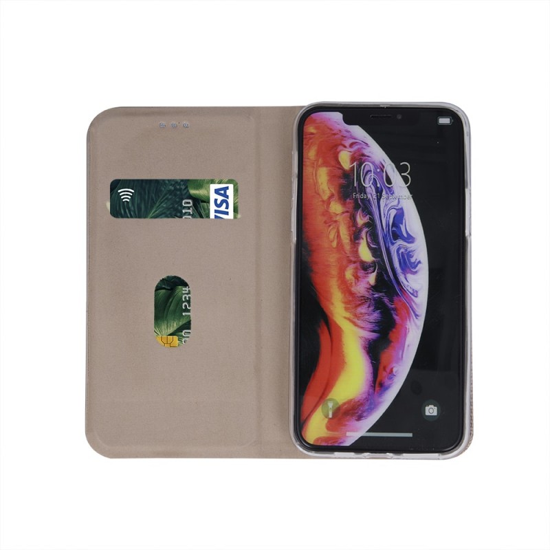 Smart Senso Book Cover (Samsung Galaxy A70) gold