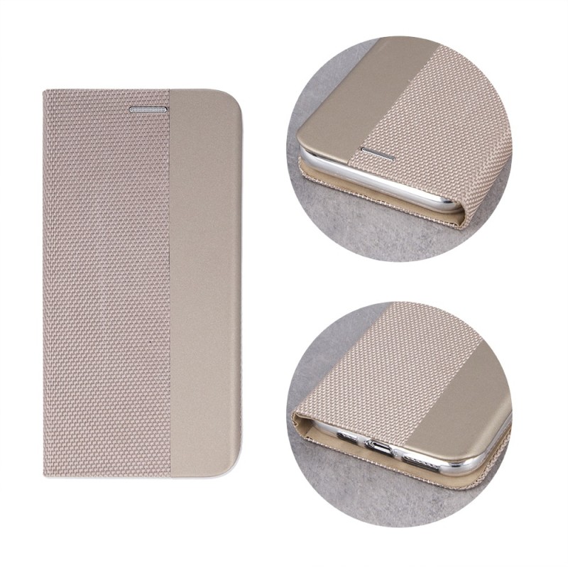 Smart Senso Book Cover (Samsung Galaxy A70) gold