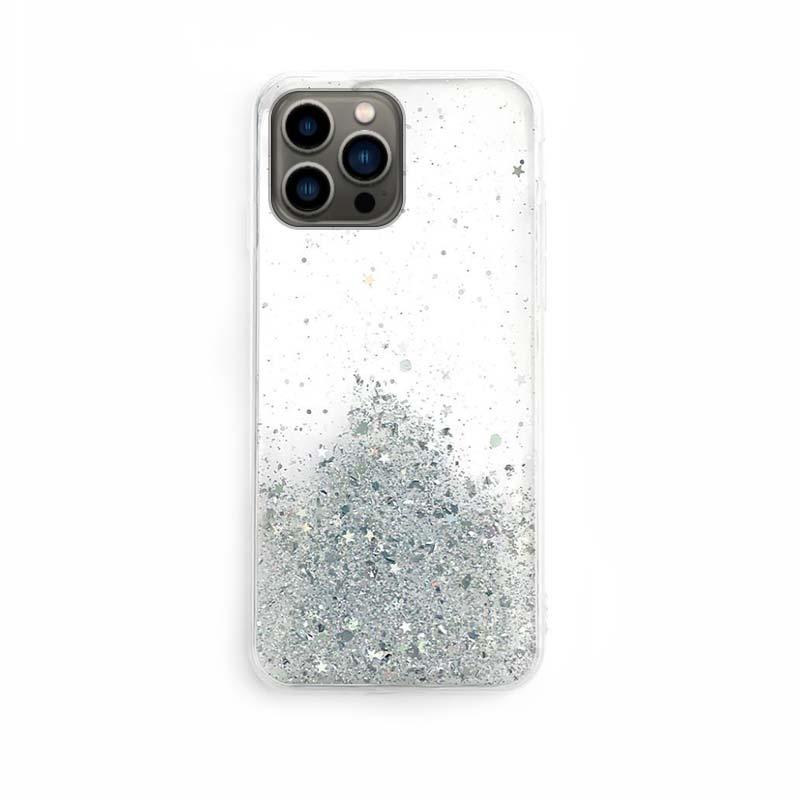 Star Glitter Shining Armor Back Cover (iPhone 13 Pro Max) clear