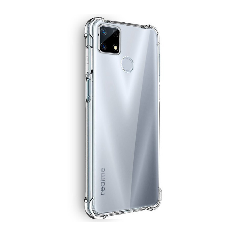 Military Anti-shock Case Back Cover (Realme 7i Global) clear