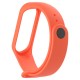 Λουράκι Σιλικόνης (Xiaomi Mi Band 4 / 3) orange