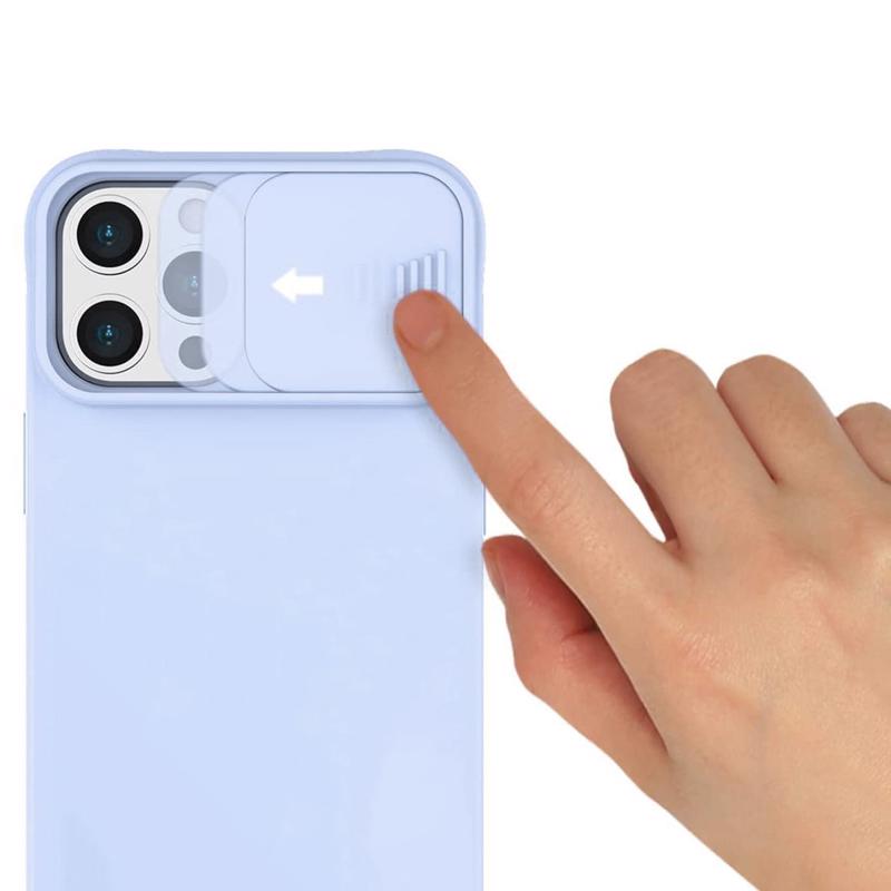 Nexeri Cam Slider Case Back Cover (iPhone 11) light blue