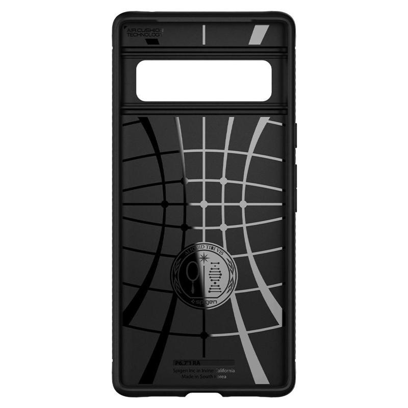 Spigen® Rugged Armor™ ACS03456 Case (Google Pixel 6 Pro) matte black
