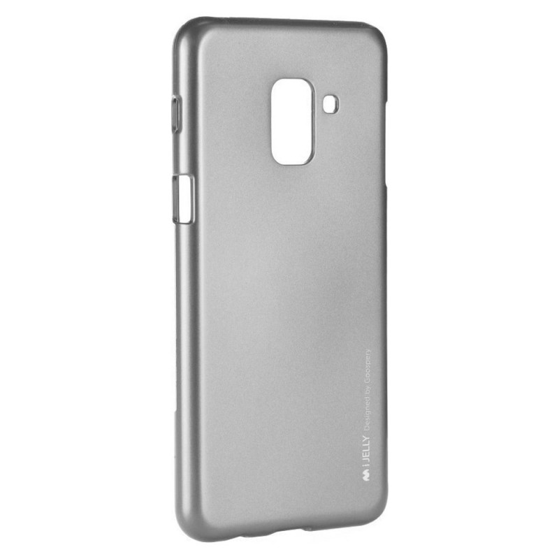 Goospery i-Jelly Case Back Cover (Samsung Galaxy S9) grey
