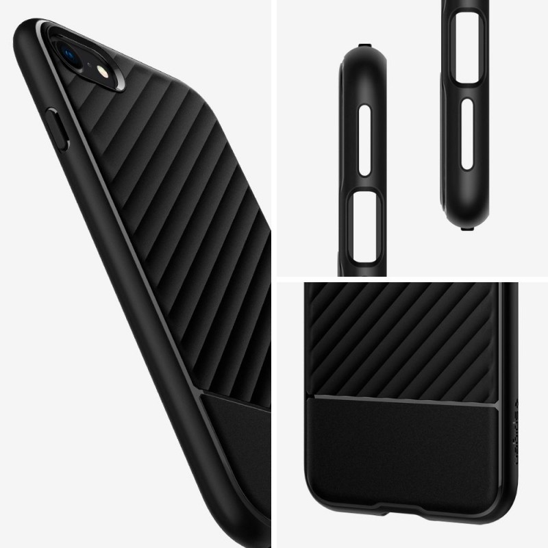 Spigen® Core Armor™ ACS00881 Case (iPhone SE 2 / 8 / 7) matte black