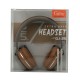 Ακουστικά Headphones Gjby Extra Bass GJ-25 (brown)
