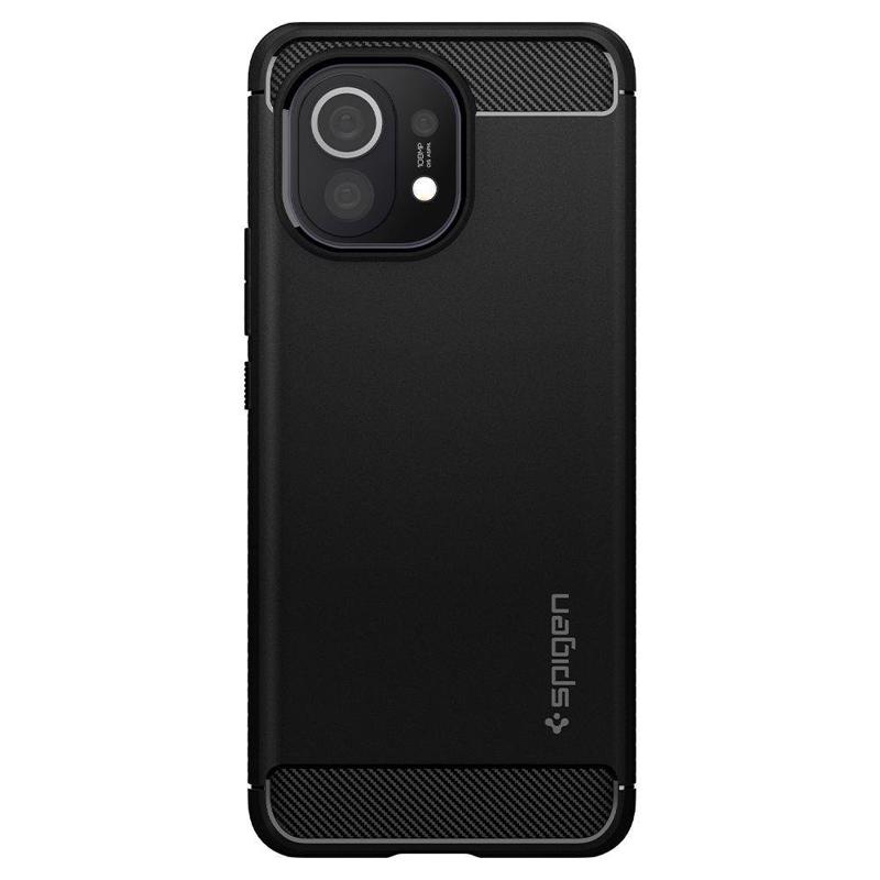 Spigen® Rugged Armor™ACS02738  Case (Xiaomi Mi 11) matte black