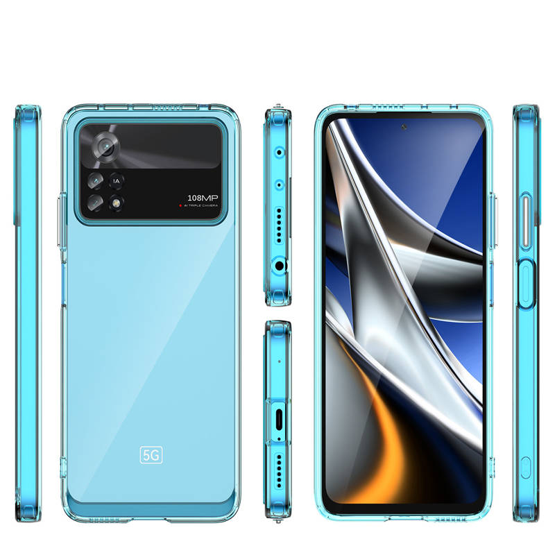 Outer Space Back Cover Case (Xiaomi Poco X4 Pro) blue