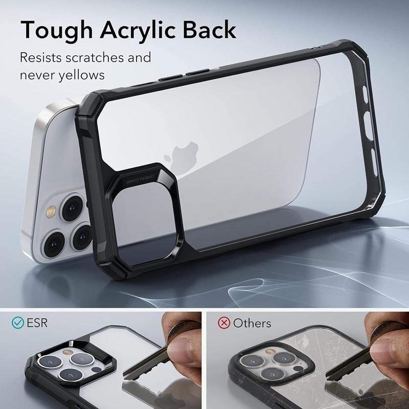 ESR Air Armor Back Cover (iPhone 14 Pro Max) clear-black