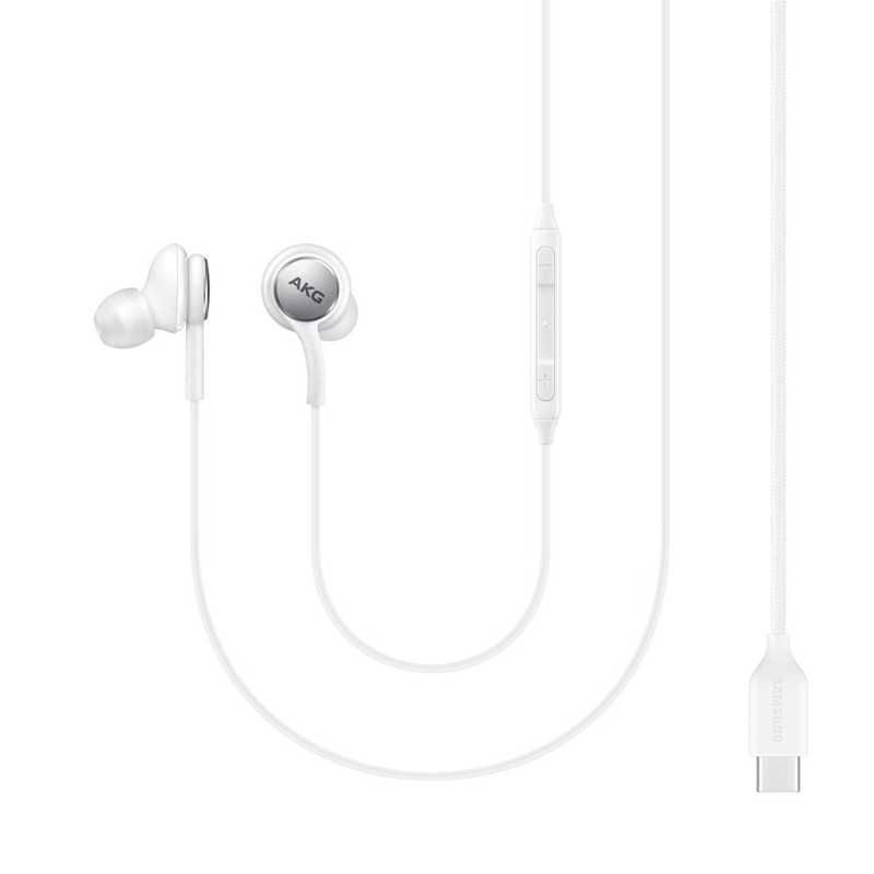 Samsung AKG Ακουστικά Handsfree Type-C (EO-IC100BWEGEU) white