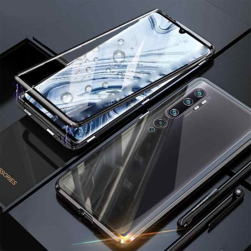 Magnetic 360 Case Full Body Cover (Xiaomi Mi Note 10 / 10 Pro) black
