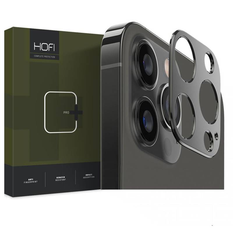 Hofi Alucam Pro+ Πλαίσιο Κάμερας Lens Protector (iPhone 13 Pro / 13 Pro Max) black