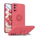 Finger Grip Case Back Cover (Samsung Galaxy S21 FE) hot-pink