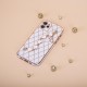 Glamour Quilted Case Back Cover (iPhone 13) white