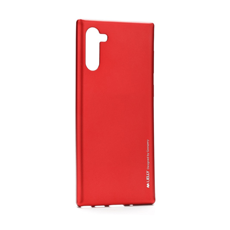 Goospery i-Jelly Case Back Cover (Samsung Galaxy Note 10) red
