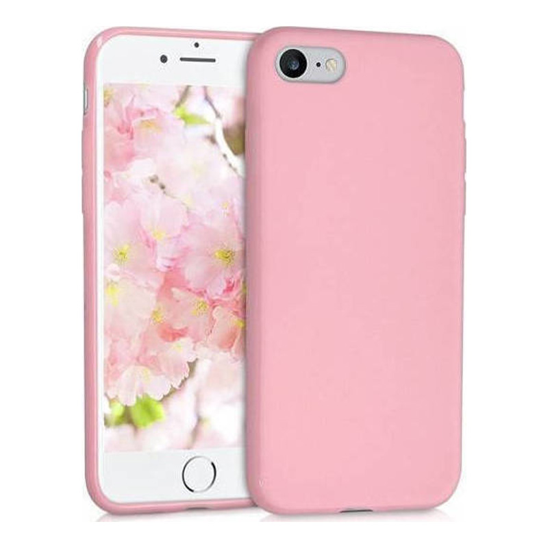 Soft Matt Case Back Cover (iPhone SE 2 / 8 / 7) pink