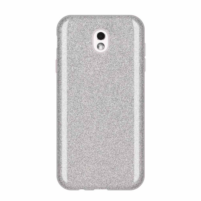 Wozinsky Glitter Case Back Cover (Samsung Galaxy J3 2017) silver