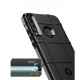 Anti-shock Square Armor Case Rugged Cover (Huawei Y6p) black