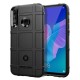 Anti-shock Square Armor Case Rugged Cover (Huawei Y6p) black