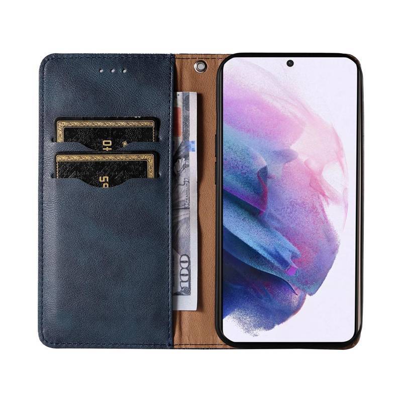 Magnet Wallet Strap Lanyard Book (Samsung Galaxy A53 5G) blue