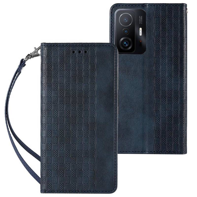 Magnet Wallet Strap Lanyard Book (Samsung Galaxy A53 5G) blue