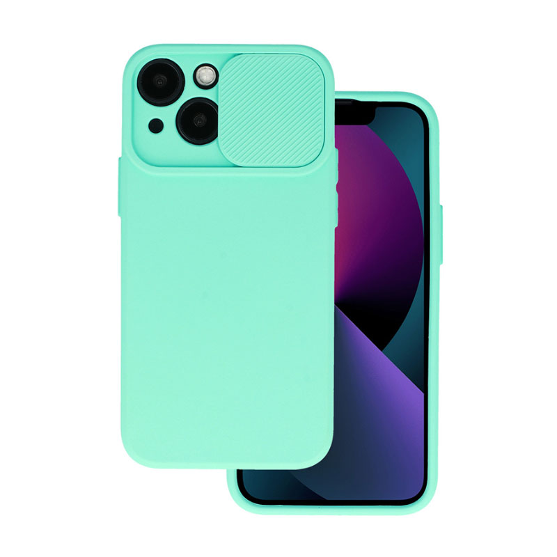 Camshield Soft Case Back Cover (iPhone 13 Pro) mint
