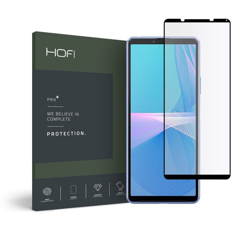 Hofi Tempered Glass Full Glue And Coveraged (Sony Xperia 10 III) black