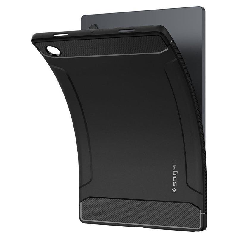 Spigen® Rugged Armor™ ACS04136 Case (Samsung Galaxy TAB A8 10.5 2021) matte black