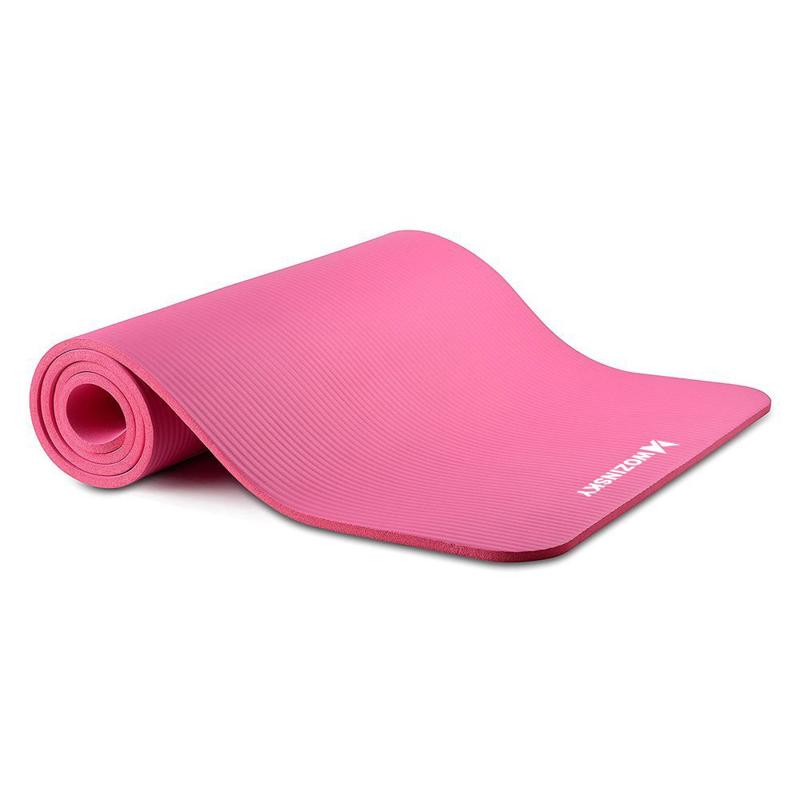 Wozinsky Στρώμα Γυμναστικής Αντιολισθητικό με Χειρολαβή 181cm x 63cm x 1cm (WNSP-PINK) pink