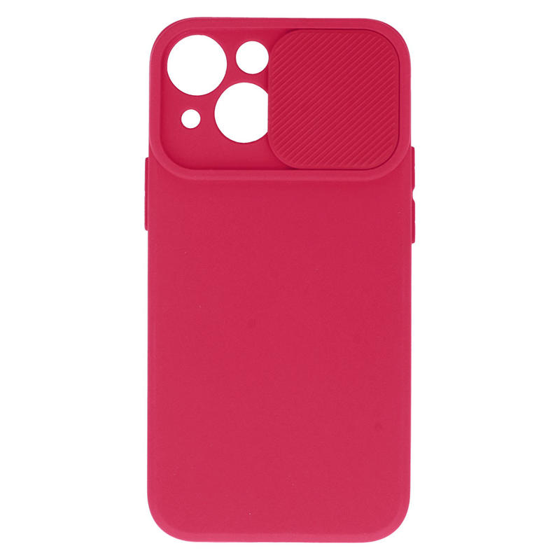 Camshield Soft Case Back Cover (iPhone 14) cherry