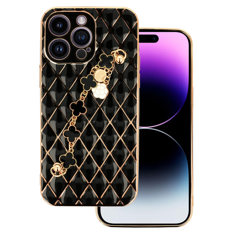 Lux Chain Series Back Cover Case (iPhone 14 Pro) design 5 black