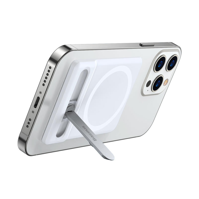 Baseus Foldable Magnetic iPhone Kickstand Holder (white)